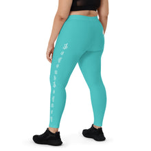 Load image into Gallery viewer, Legend Legacy Dark Turquoise Leggings