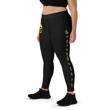 Load image into Gallery viewer, Black & Yellow Leggings