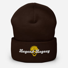 Load image into Gallery viewer, Legend Legacy Yellow & White Cuffed Beanie