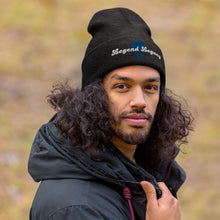 Load image into Gallery viewer, Legend Legacy Royal Blue & White Cuffed Beanie