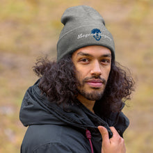 Load image into Gallery viewer, Legend Legacy Royal Blue & White Cuffed Beanie