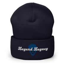 Load image into Gallery viewer, Legend Legacy Royal Blue & White Cuffed Beanie
