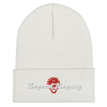 Load image into Gallery viewer, Legend Legacy Red & White Cuffed Beanie