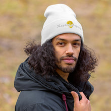 Load image into Gallery viewer, Legend Legacy Yellow & White Cuffed Beanie