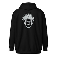 Load image into Gallery viewer, Unisex Gray zip hoodie