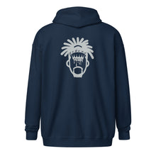 Load image into Gallery viewer, Unisex Gray zip hoodie