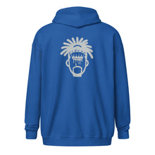 Load image into Gallery viewer, Unisex Gray zip hoodie