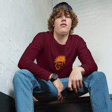Load image into Gallery viewer, Legend Legacy Burgundy & Orange Long Sleeve Tee