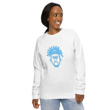 Load image into Gallery viewer, Legend Legacy Women's Baby Blue Organic Raglan Sweatshirt