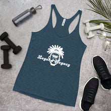 Load image into Gallery viewer, Women's White Racerback Tank