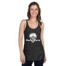 Load image into Gallery viewer, Women's White Racerback Tank