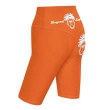 Load image into Gallery viewer, Legend Legacy Orange Biker Shorts
