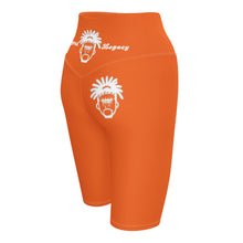 Load image into Gallery viewer, Legend Legacy Orange Biker Shorts