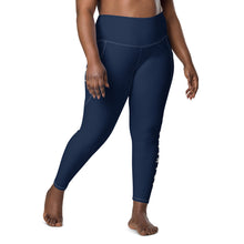 Load image into Gallery viewer, Navy Blue Leggings with pockets
