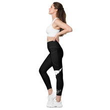 Load image into Gallery viewer, Onsite Black & White Legend Legacy Leggings with pockets