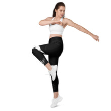 Load image into Gallery viewer, Onsite Black & White Legend Legacy Leggings with pockets