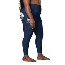Load image into Gallery viewer, Navy Blue Leggings with pockets