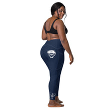 Load image into Gallery viewer, Navy Onsite Legend Legacy Leggings with pockets