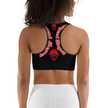 Load image into Gallery viewer, Legend Legacy Red Sports bra