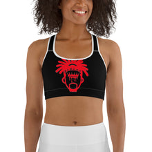Load image into Gallery viewer, Legend Legacy Red Sports bra