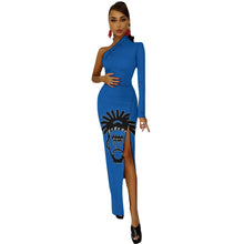 Load image into Gallery viewer, Legend Legacy Half Sleeve Slit Dress