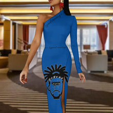 Load image into Gallery viewer, Legend Legacy Half Sleeve Slit Dress