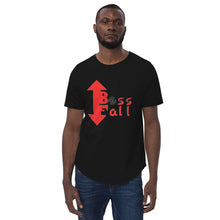 Load image into Gallery viewer, Boss Up/Fall Down Men's Curved T-Shirt