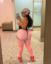 Load image into Gallery viewer, Closed Mouth's Don't Get Fed!!! Pink T-shirt &amp; Leggings
