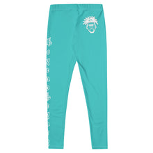 Load image into Gallery viewer, Legend Legacy Dark Turquoise Leggings
