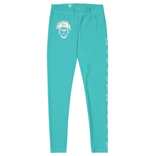 Load image into Gallery viewer, Legend Legacy Dark Turquoise Leggings
