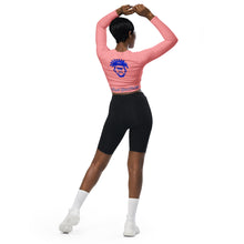 Load image into Gallery viewer, Closed Mouths Don't Get Fed!!! long-sleeve crop top

