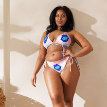 Load image into Gallery viewer, Cotton Candy Closed Mouths Don't Get Fed!! string bikini
