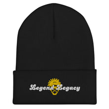 Load image into Gallery viewer, Legend Legacy Yellow &amp; White Cuffed Beanie
