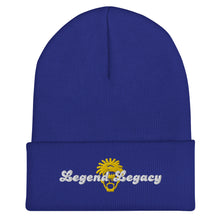 Load image into Gallery viewer, Legend Legacy Yellow &amp; White Cuffed Beanie
