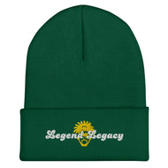Legend Legacy Yellow & White Cuffed Beanie