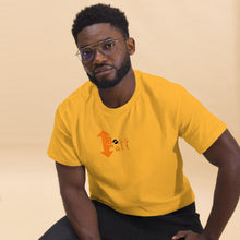 Load image into Gallery viewer, Boss Up or Fall Down Men's Orange classic tee
