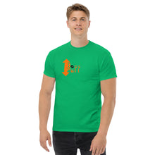 Load image into Gallery viewer, Boss Up or Fall Down Men's Orange classic tee
