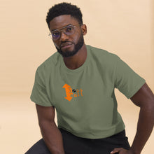 Load image into Gallery viewer, Boss Up or Fall Down Men's Orange classic tee
