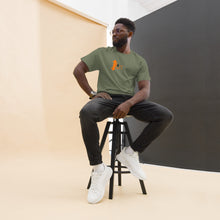 Load image into Gallery viewer, Boss Up or Fall Down Men's Orange classic tee
