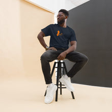 Load image into Gallery viewer, Boss Up or Fall Down Men's Orange classic tee
