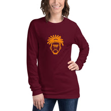 Load image into Gallery viewer, Legend Legacy Burgundy &amp; Orange Long Sleeve Tee

