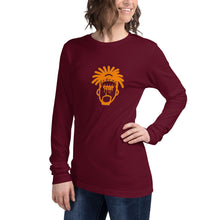 Load image into Gallery viewer, Legend Legacy Burgundy &amp; Orange Long Sleeve Tee
