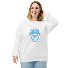 Load image into Gallery viewer, Legend Legacy Women's Baby Blue Organic Raglan Sweatshirt
