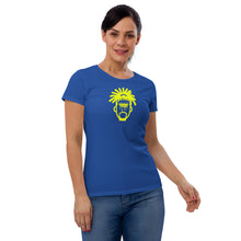 Load image into Gallery viewer, Legend Legacy Royal Blue &amp; Yellow Women's short sleeve t-shirt

