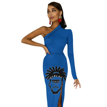 Load image into Gallery viewer, Legend Legacy Half Sleeve Slit Dress

