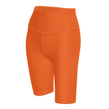 Load image into Gallery viewer, Legend Legacy Orange Biker Shorts
