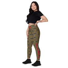 Load image into Gallery viewer, Legend Legacy Crossover leggings with pockets
