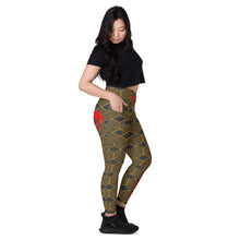 Load image into Gallery viewer, Legend Legacy Crossover leggings with pockets
