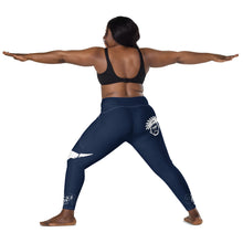 Load image into Gallery viewer, Navy Onsite Legend Legacy Leggings with pockets
