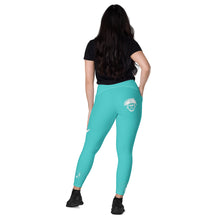 Load image into Gallery viewer, Onsite Legend Legacy Sea Green Leggings with pockets
